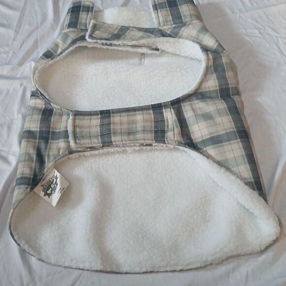 The Show and Tail, The Say Fleece Dog Coat  Fall Winter Sz L NWT - Picture 3 of 7